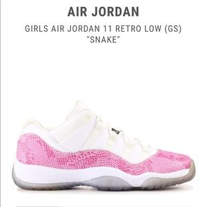 Girls Air Jordan 11 Retro Low GS “Snake”